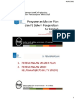 Master Plan Dan FS Sistem Pengelolaan Air