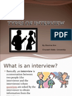 Typesofinterview 110604122953 Phpapp01