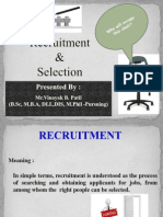 Recruitment & Selection