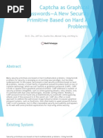 Captcha as Graphical Passwords a New Security Primitive Based on Hard AI Problems