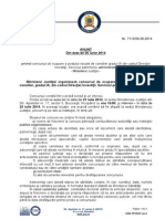 Anunt Concurs Personal Contractual SPA 7112 - Aug 2014 - PT Site