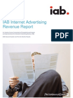 IAB Ad Revenue Six Month 2009