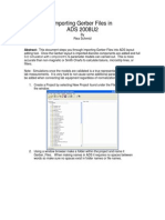Importing Gerber Files in ADS 2008U2