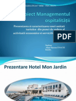 Proiect Managementul Ospitalității