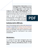 Project Report On Idbi Bank