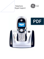 GE Skype Phone User Manual