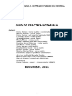 Ghid de Practica Notariala 2011