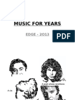 Music For Years: EDGE - 2O13