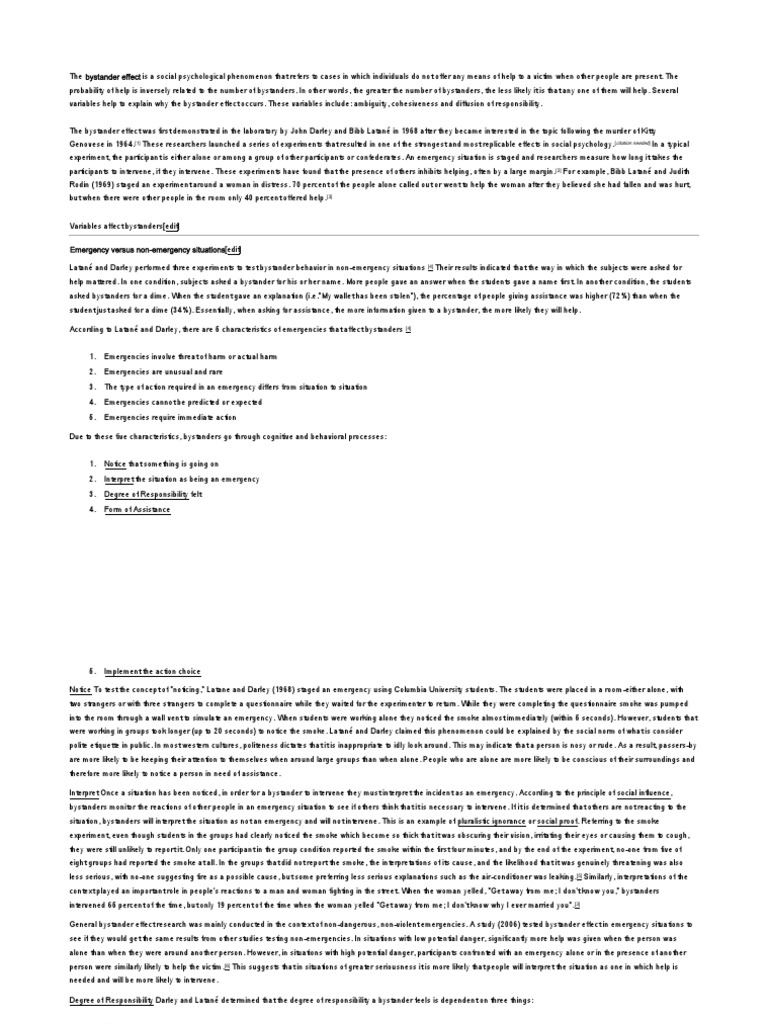 The Bystander Effect Ap Psychology Definition Real World Horrors - 0uu66w6