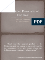 Many Sided Personality of Rizal