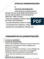 Fundamentos de Administración 1 Udlap Otoño 2014