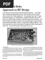 Homebrew RF Transceiver Design