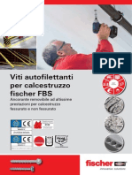 Fischer FBS Viti Autofilettanti Per Calcestruzzo