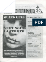 THE TIM'ES - Novembre 2007 - Cercle Des Etudiants Socialites de l'ULB PDF