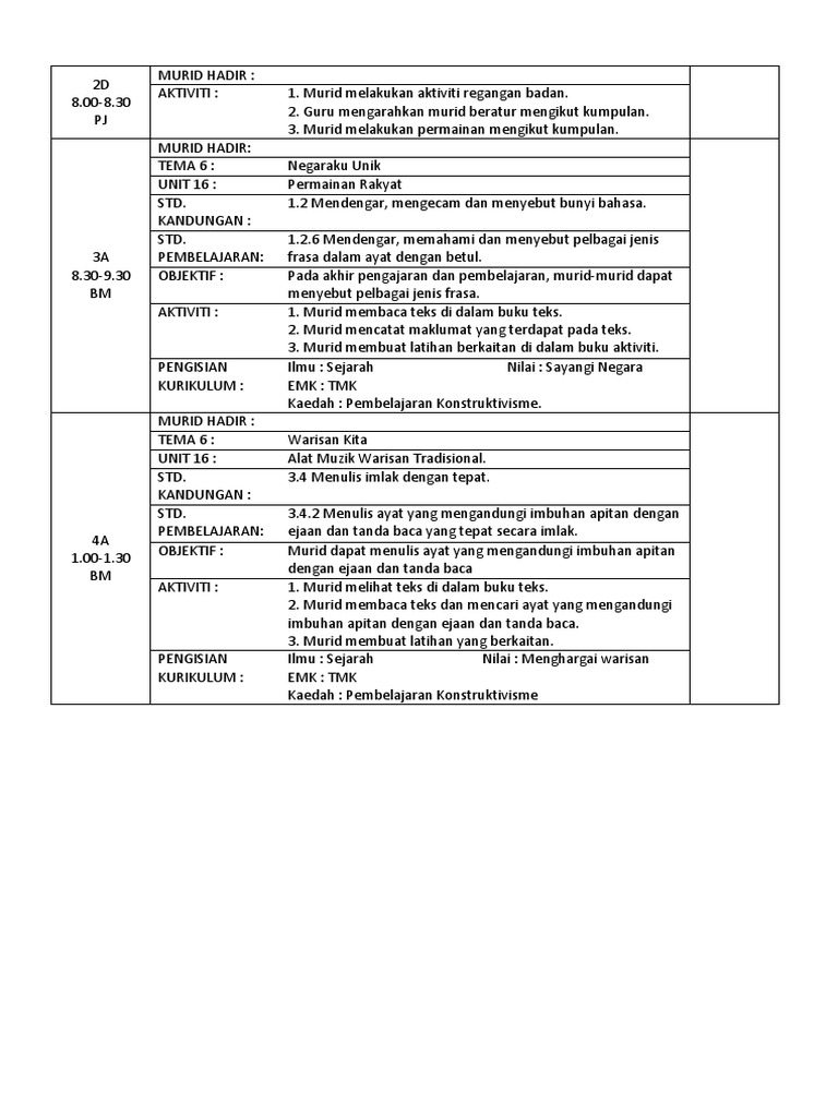 Contoh Rph Pdf