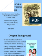 Oregon Vaccine Hesitancy Index