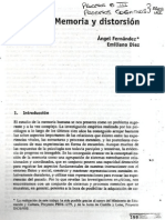 Angel Fernández, Emiliano Díez - Memoria y Distorción