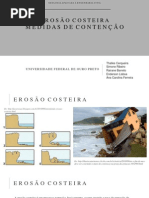 Medidas de Contenção Erosão Costeira