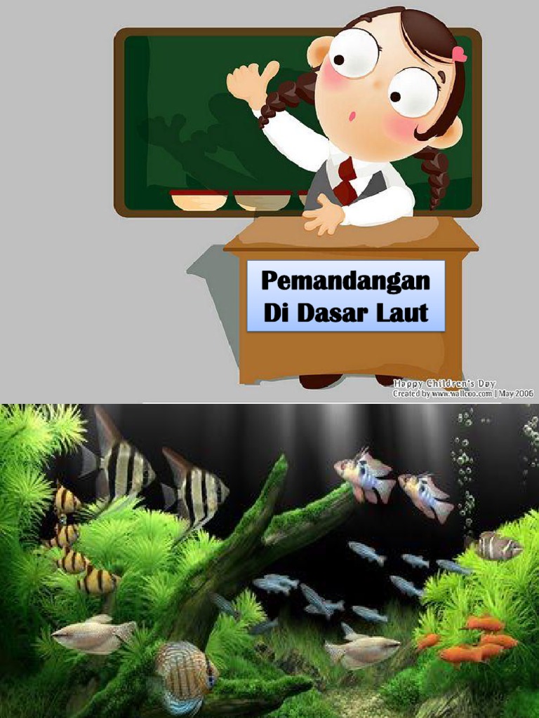 Pemandangan Laut Di Dasar Laut