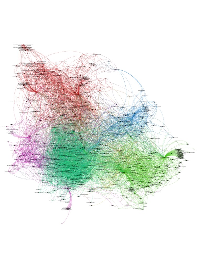 NPR Facebook Page Network Map | PDF