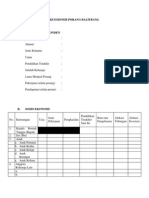 KUESIONER PEDAGANG REVISI