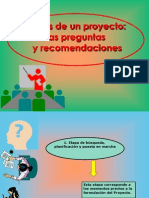 Etapas de Un Proyecto