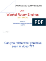 Wankel Rotary Engines