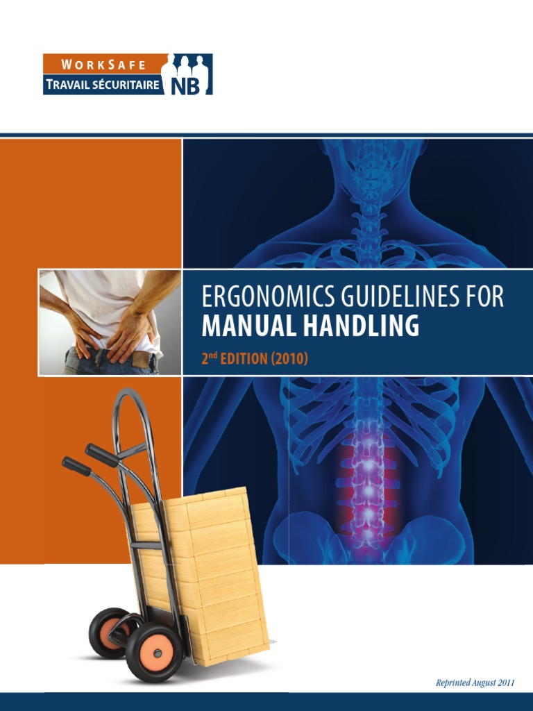 Manual Handling Ergonomics Guidelines | PDF | Risk | Human Factors And ...