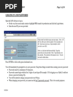 Logging in and Passwords: Sap Setup and Navigation Page 1 of 16