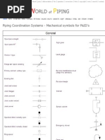 Isometric Piping Symbols Guide | PDF | Process Engineering | Building ...