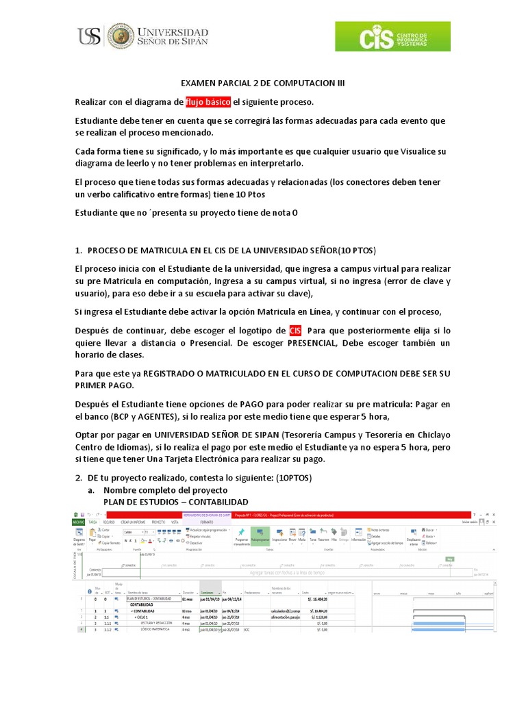 Examen de Computacion III-grupo D | PDF | Informática | Áreas de ...