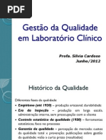 Gestão Da Qualidade Em Laboratório Clínico - COVISA