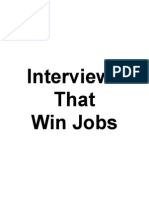 Interviews That Win Jobs - How To Pass Job Interviews With EAse