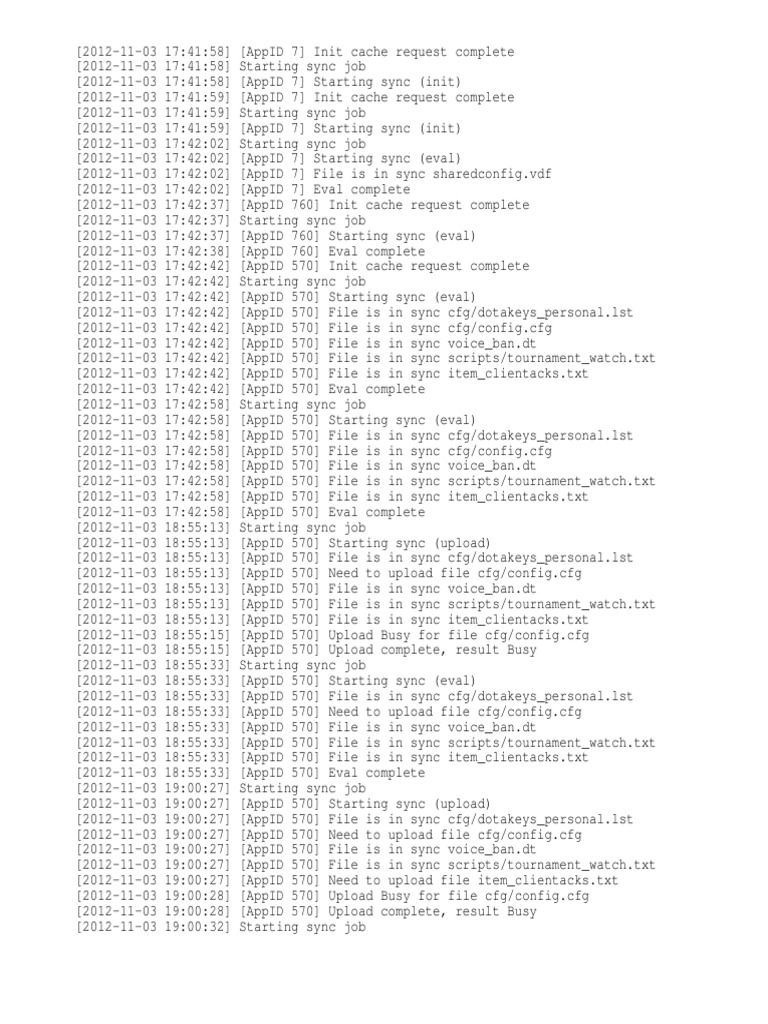 Sync Log for App Developers | PDF | Finance & Money Management | Computers