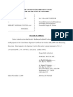 RODEARMEL V CLINTON - 36 - NOTICE OF APPEAL To The U.S. Supreme Court