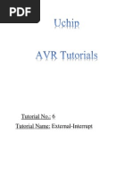 Tutorial 6(External Interrupt)