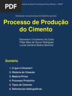 Trabalho_produção de Cimento