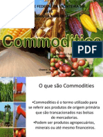 Trabalho Commodities