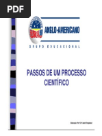 1 - Passos de Um Processo Científico