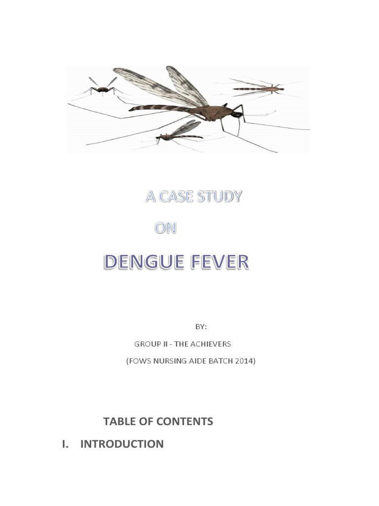 dengue case study scribd