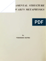 Toshihiko Izutsu • The Fundamental Structure of Sabzawari’s Metaphysics