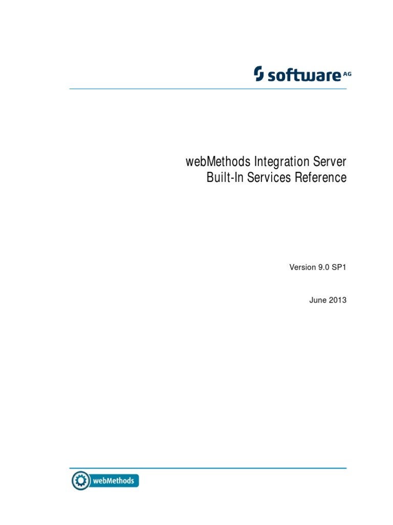 9-0-SP1 Integration Server Built-In Services Reference | PDF | License ...