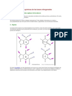 Propidades Fisicoquimicas Bases Nitrogenadas