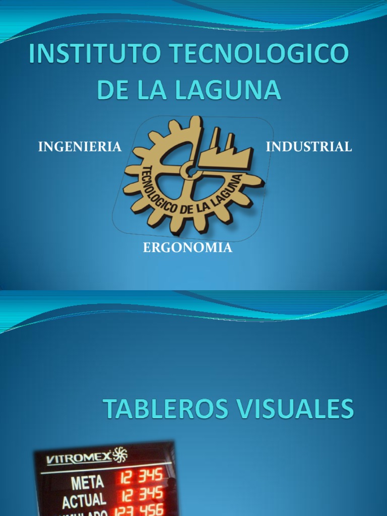 Tableros Visuales en Ergonomía | PDF