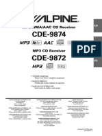 Alpine Cde 9872