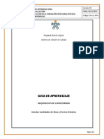 f24-11 Gfpi Guia de Aprendizaje. - Costo y Presupuestos