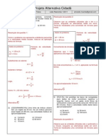 PEAC - Física - Lista 1 (Resolução) PDF