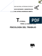 Cuadernillo Psicologia Laboral Unam