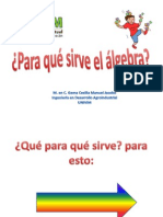 Para Qué Sirve El Algebra