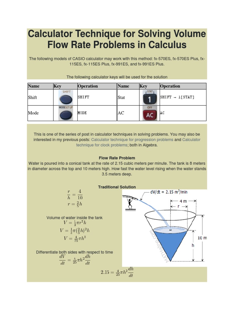 calculator-technique-for-solving-volume-flow-rate-problems-in-calculus